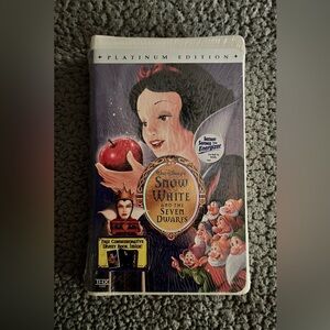 Snow White and the Seven Dwarfs (VHS, 2001, Platinum Edition)